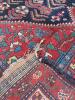 Handwoven Rug in the Caucasian-Style Geometric Motif - 6