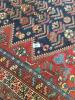 Handwoven Rug in the Caucasian-Style Geometric Motif - 11