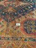 Antique Handwoven Wool Rug with Geometric Motifs - 4