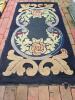 Pair of Floral Hooked Rugs in Early 20th Century Style - 2