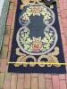 Pair of Floral Hooked Rugs in Early 20th Century Style - 9