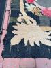 Hooked Floral Rugs in Folk Art Style - 7