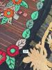Hooked Floral Rugs in Folk Art Style - 16