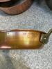 French Copper Saucepans and Fish Pan, Villedieu Les Chefs-Style - 5