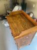 Antique Curley Oak Cobbler's Bench - 6