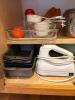 Cookware and Utensils Cabinet Lot - 14