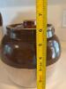 Stoneware Crock With Lid - 8