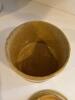 Antique Yellowware Crock with Lid - 3