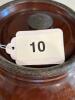 Stoneware Crock with Lid - 10