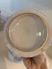 Antique American Blue Stoneware Canisters With Lids - 8