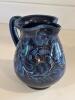Hand-Painted Pottery Pitcher - 3