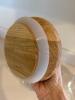 Simon Pearce Glass Canisters with Wooden Lids - 4