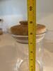 Simon Pearce Glass Canisters with Wooden Lids - 5