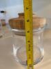 Simon Pearce Glass Canisters with Wooden Lids - 9