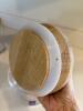 Simon Pearce Glass Canisters with Wooden Lids - 11