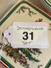 Spode Christmas Tree Pattern Dinnerware Collection - 10