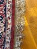 Oriental-Style Wool Area Rug With Floral Motif - 5