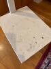 Primitive White Painted Wood Cricket Bench - 2