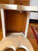 Primitive White Painted Wood Cricket Bench - 4
