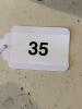 Primitive White Painted Wood Cricket Bench - 8