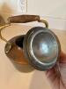 Antique Brass and Copper Teakettle with Wooden Handle - 3