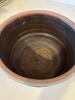 Salmon Falls Stoneware Pot with Blue Vine Design - 2