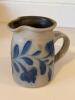 Salmon Falls Stoneware Blue Decorated Jug