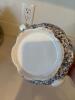 Blue Floral-Patterned Ceramic Teapot with Matching Mugs - 4