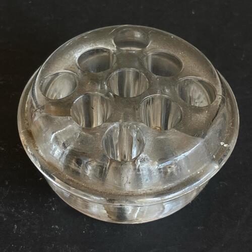 Vintage Glass Flower Frog