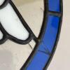 Stained Glass Dove Panel and Poinsettia Panel - 5