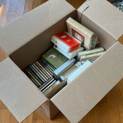 Assorted Mystery Lot Of Holiday Stationery, CDs, And More