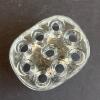 Clear Glass Flower Frog - 3