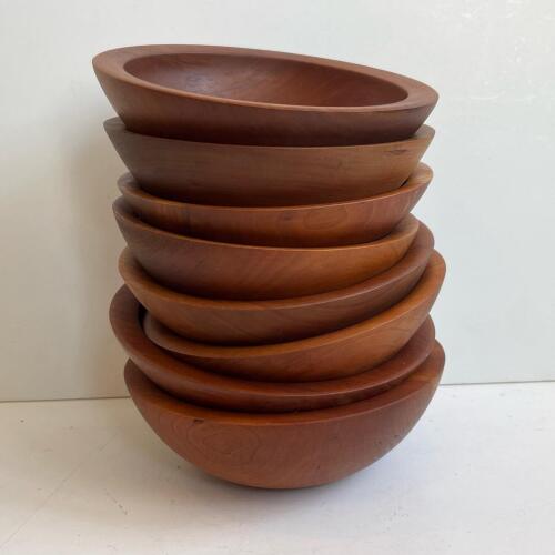 Simon Pearce Cherry Wood Bowls