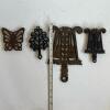 Cast Iron Decor: Butterfly, Tree, and Scrollwork Designs - 4