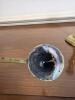 Brass Candlesticks and Candle Snuffer - 14