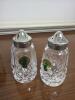 Waterford Colleen Crystal Salt and Pepper Shaker Pair - 2
