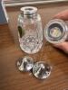 Waterford Colleen Crystal Salt and Pepper Shaker Pair - 3