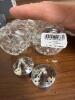 Waterford Colleen Crystal Salt and Pepper Shaker Pair - 4