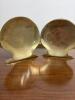 Pair of Brass Shell-Form Bookends - 4