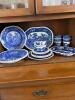 Spode Blue Tower English Transferware Dinnerware