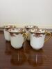 Haviland Limoges Porcelain Cups and Saucers, Gilt-Handled - 2