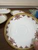 Haviland Limoges Porcelain Cups and Saucers, Gilt-Handled - 7