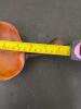 Wood Leaf-Shaped Bowl with Handle, Hand-Carved Style - 5