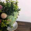Artificial Topiary Fruit Tree in Painted Ceramic Bowl on Stand - 5