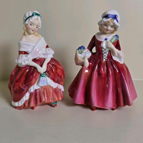 Royal Doulton Figurines Lavinia and Penzey