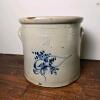 Stoneware Pottery Crock, Austin Pottery Co. New Berlin NY, 2 Gallon
