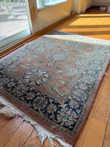 3'X26" Oriental-Style Wool Accent Rug