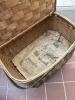 Two Woven Wood Picnic Baskets - 4