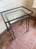 Glass and Metal Nesting Tables - 2