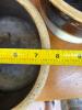 Pair of Stoneware Crocks With Brown and White Glaze - 7